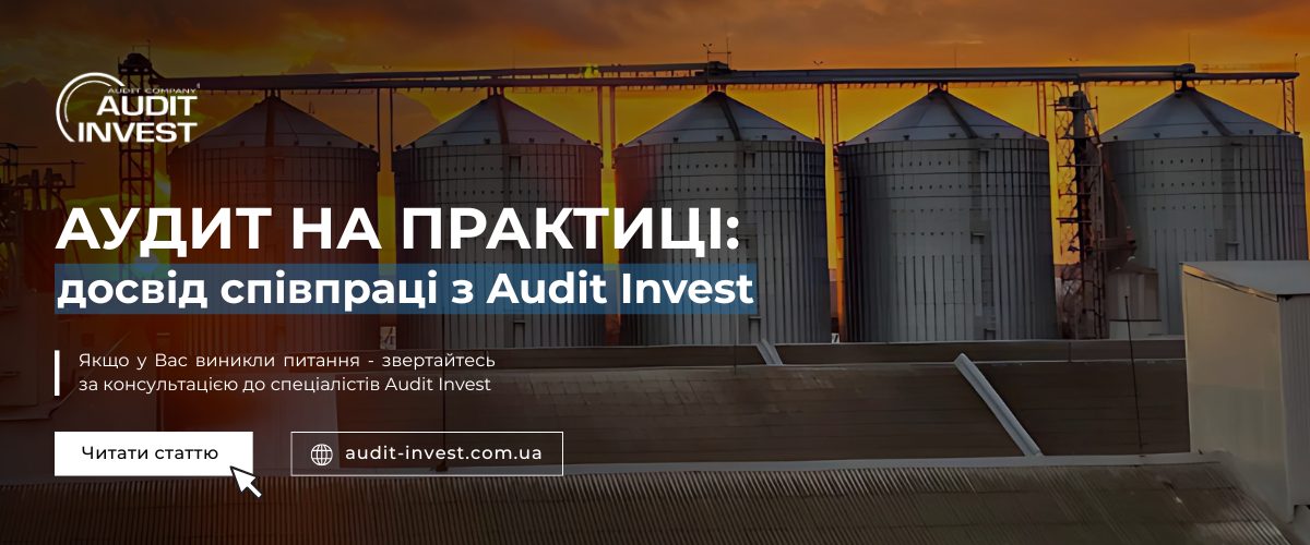 Аудит на практиці: досвід співпраці з Audit Invest
