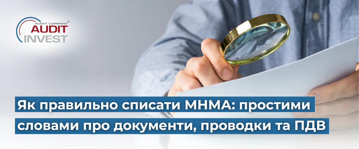 Як правильно списати МНМА